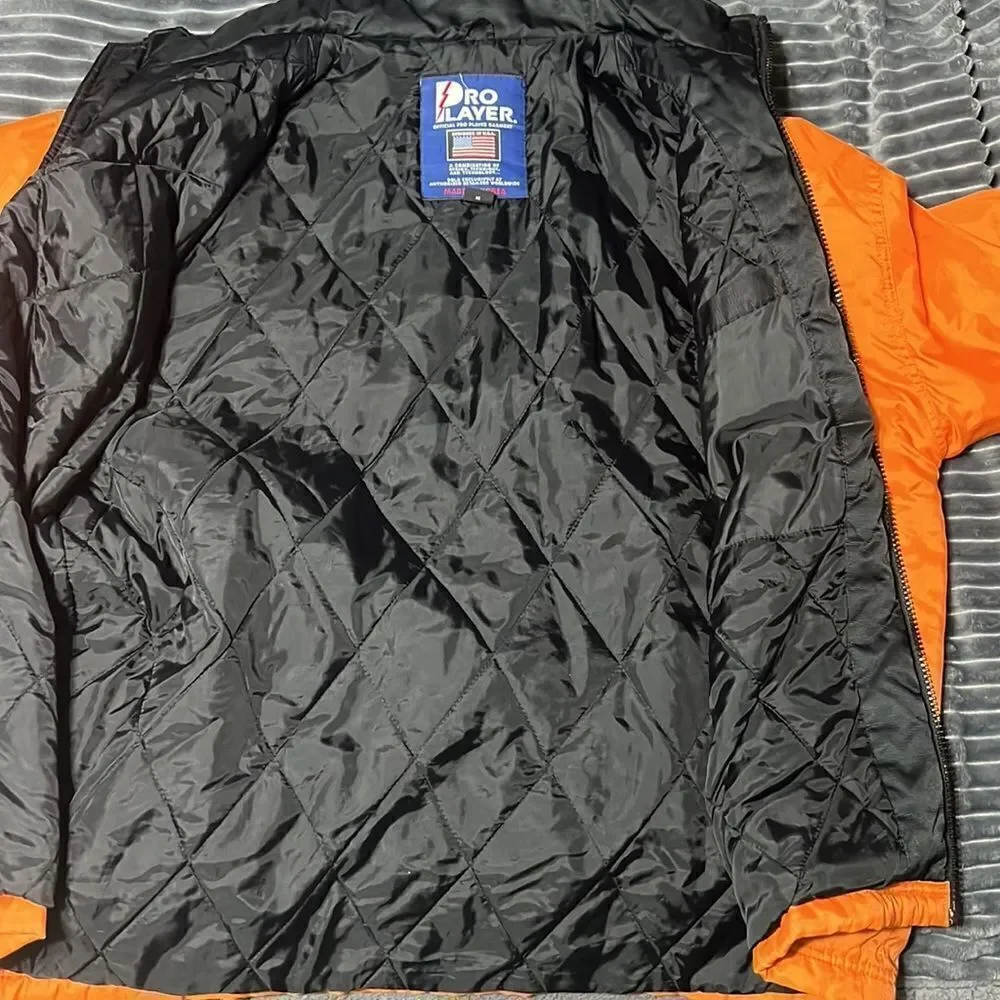 🔥🏈 True Vintage OKLAHOMA STATE COWBOYS Pro Player Lined Performance Jacket EUC